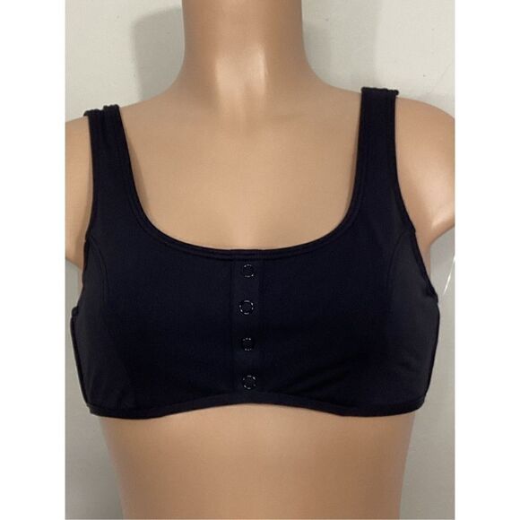 New. Seafolly belted black bikini set. US 4DD-top/6-bottom. Retails $189 - Picture 14 of 16